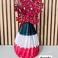 MUÑECA BRILLANTE MEXICANA CON VESTIDO DE PAPEL - Miniatura 2
