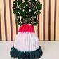 MUÑECA BRILLANTE MEXICANA CON VESTIDO DE PAPEL - Miniatura 3