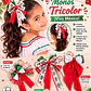 MOÑOS TRICOLOR PARA NIÑAS VARIOS MODELOS🥰 - Miniatura 2