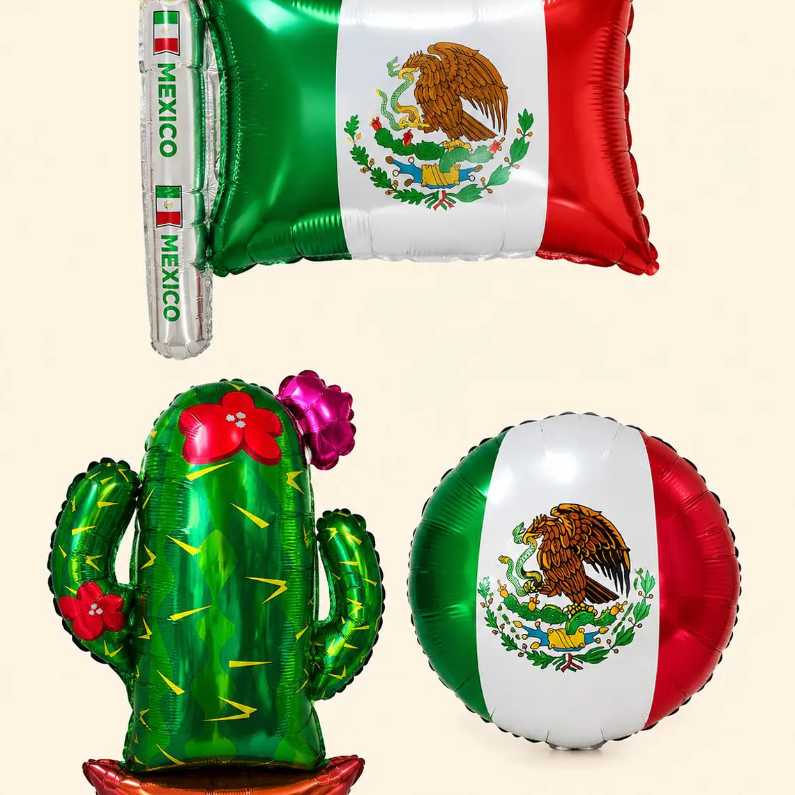GLOBOS FESTIVOS VARIOS DISEÑOS💚🤍❤️ 2