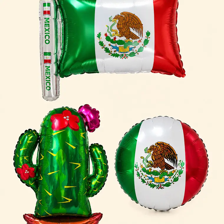 GLOBOS FESTIVOS VARIOS DISEÑOS💚🤍❤️ 2