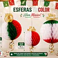 ESFERA TRICOLOR GRANDE O CHICA - Miniatura 1