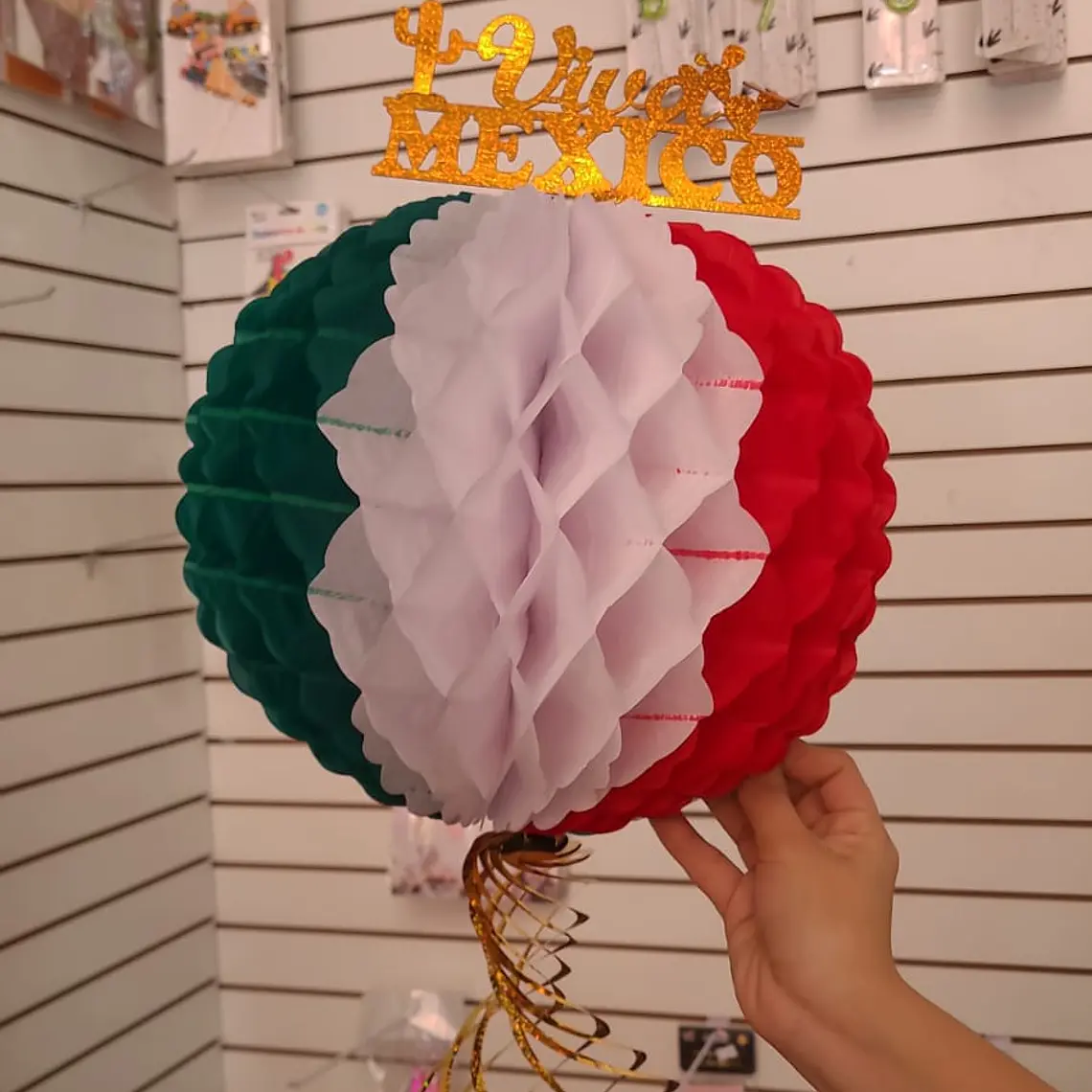 ESFERA TRICOLOR GRANDE O CHICA 4