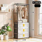 PERCHERO ORGANIZADOR MULTIFUNCIONAL CON ZAPATERA MOD #YH8826-4 - Miniatura 1
