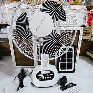 VENTILADOR SOLAR PORTATIL MOD# PV-L806