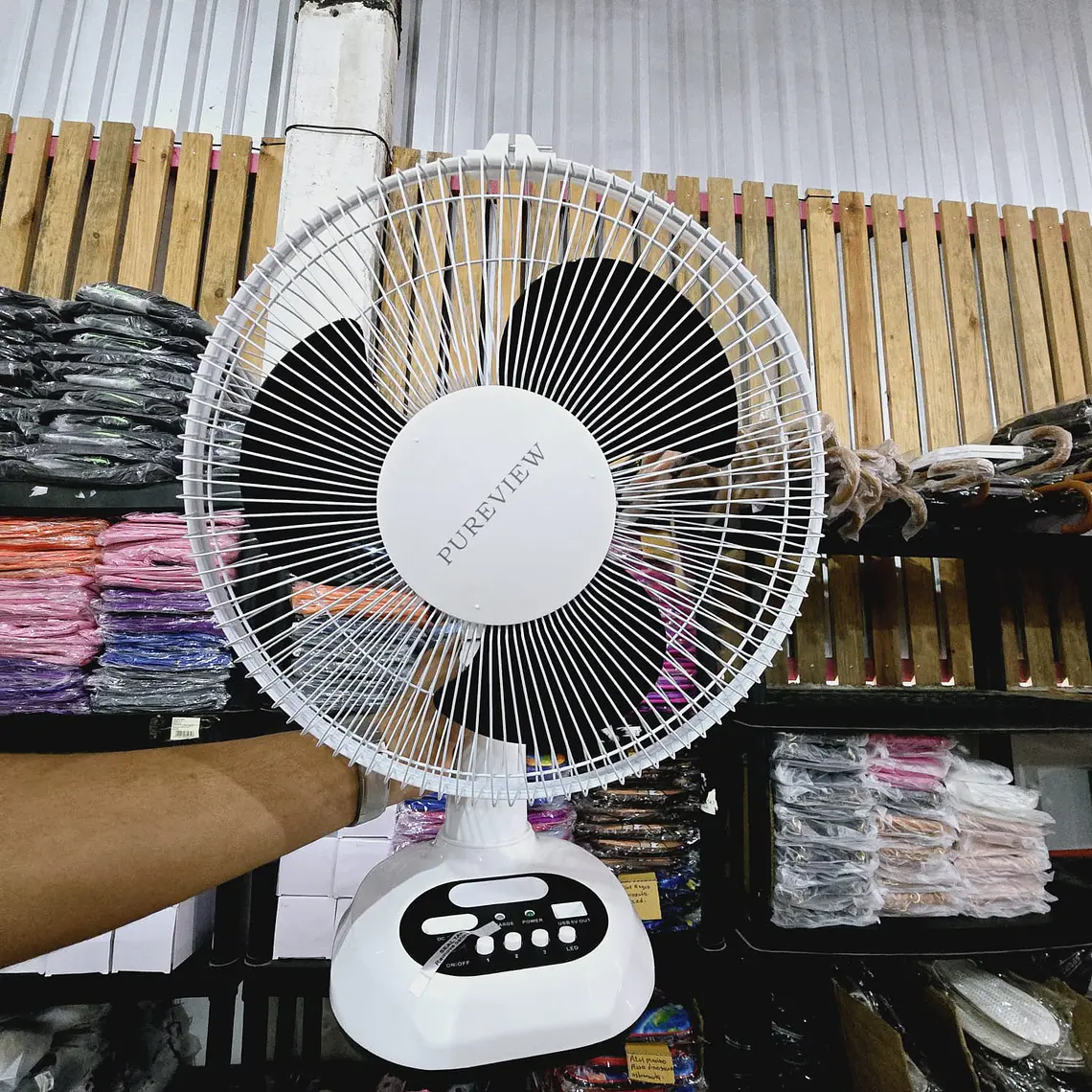 VENTILADOR SOLAR PORTATIL MOD# PV-L806 5