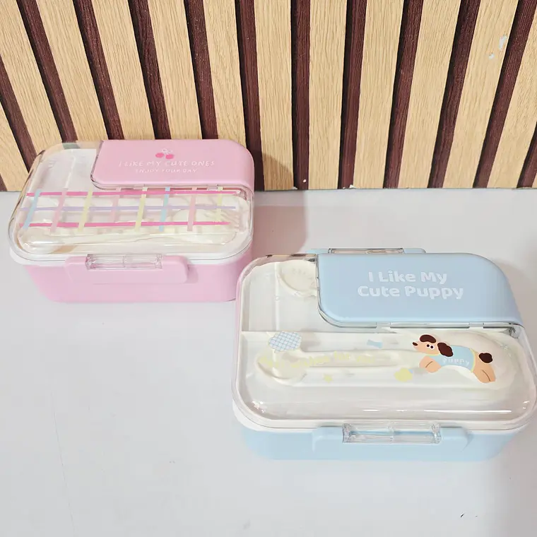 TUPPER PARA EL LUNCH AZUL O ROSA MOD# 6803 2