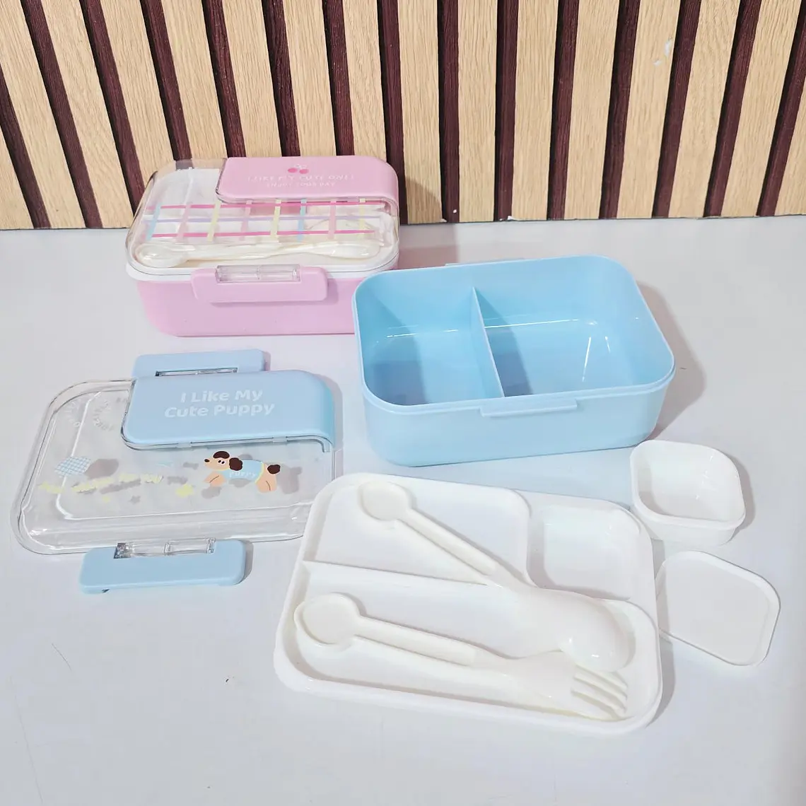 TUPPER PARA EL LUNCH AZUL O ROSA MOD# 6803 3