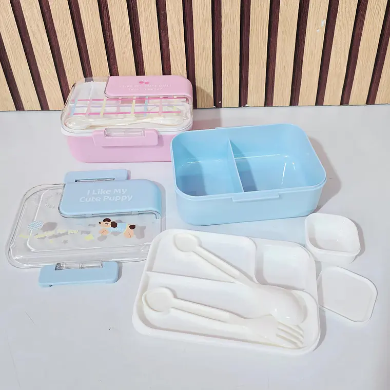 TUPPER PARA EL LUNCH AZUL O ROSA MOD# 6803 3