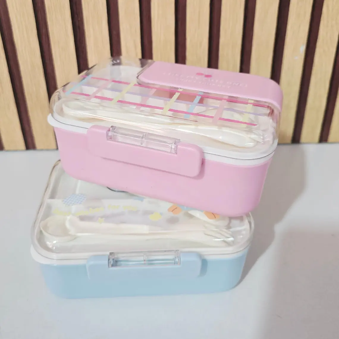TUPPER PARA EL LUNCH AZUL O ROSA MOD# 6803 8