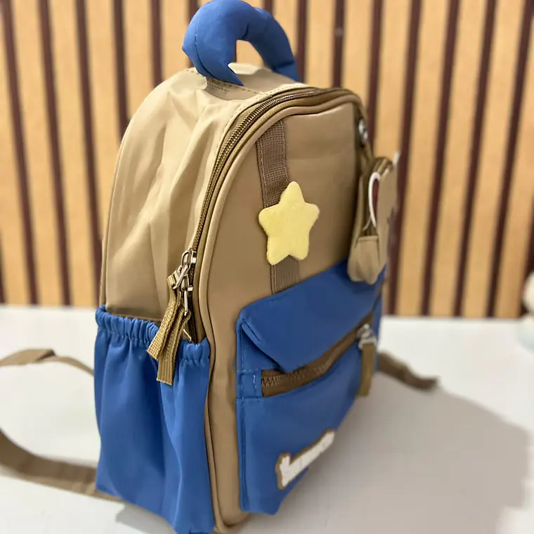 MOCHILITA PARA PREESCOLAR CON MONEDERITO VARIOS DISEÑOS NIÑA O NIÑO MOD# TX-99204🧮 20