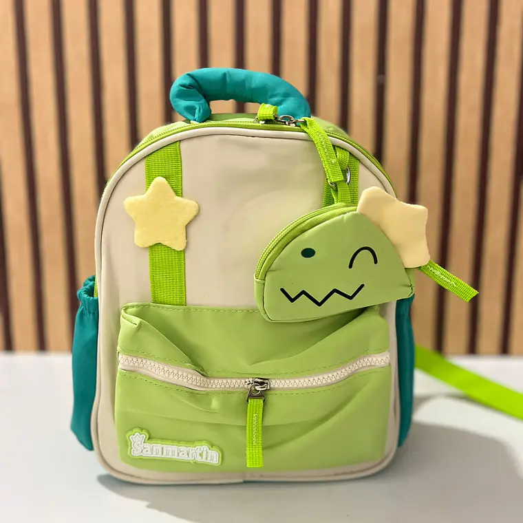 MOCHILITA PARA PREESCOLAR CON MONEDERITO VARIOS DISEÑOS NIÑA O NIÑO MOD# TX-99204🧮 2