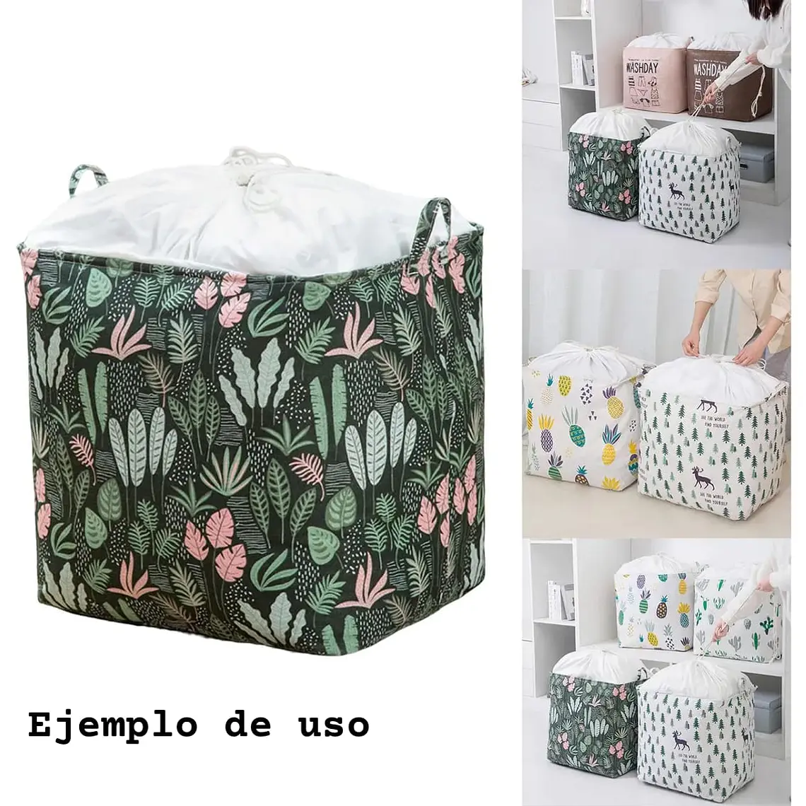 CESTO PARA ROPA MOD# ZYD-F7730 5