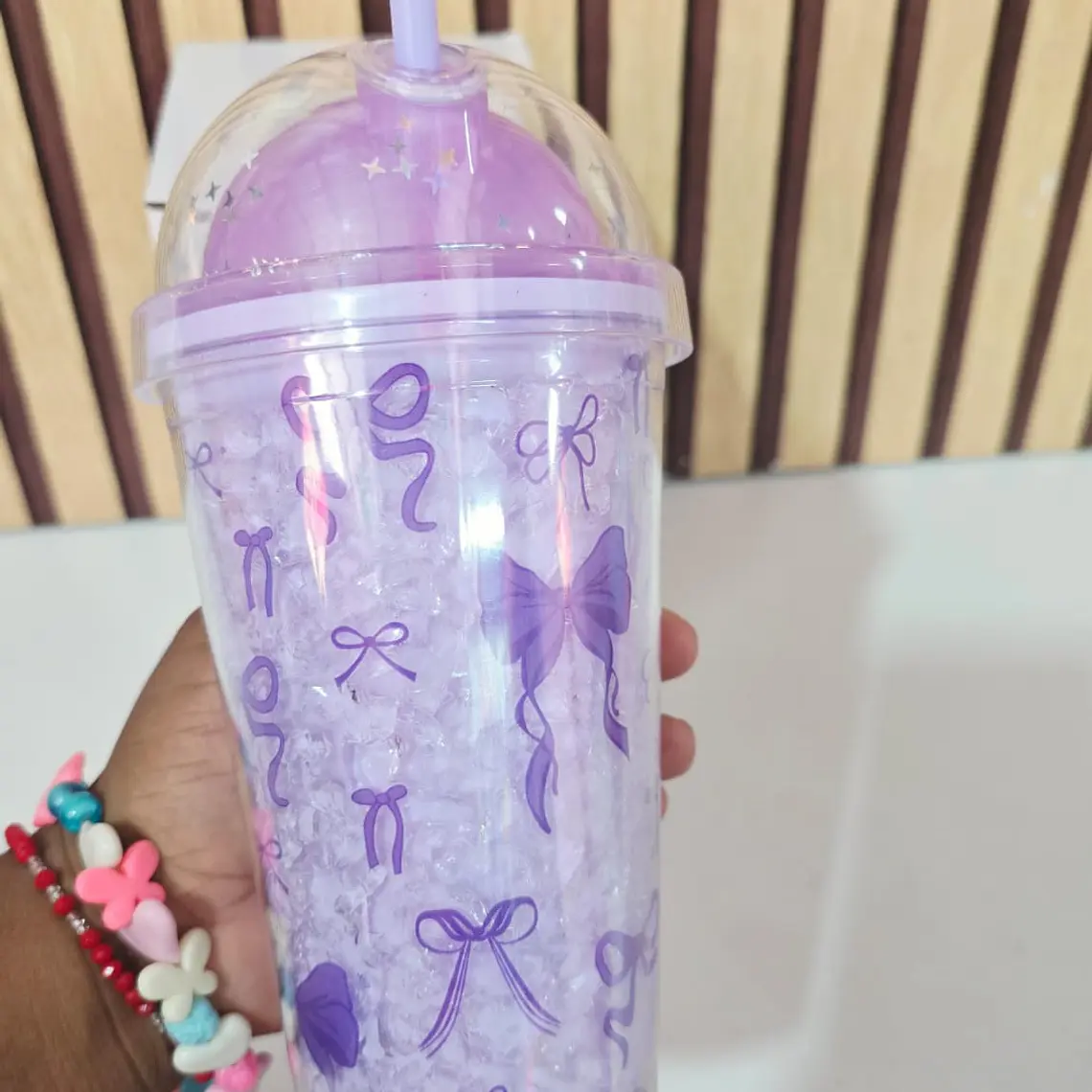 VASO/HIDROGEL DE 500ML CON LUZ LED  MOD# SN-006 4