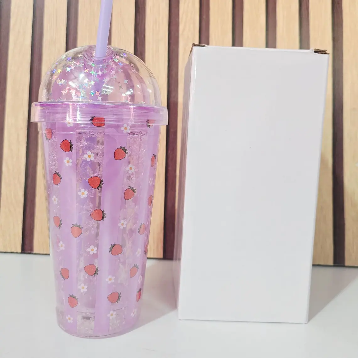 VASO/HIDROGEL DE 500ML CON LUZ LED  MOD# SN-006 14