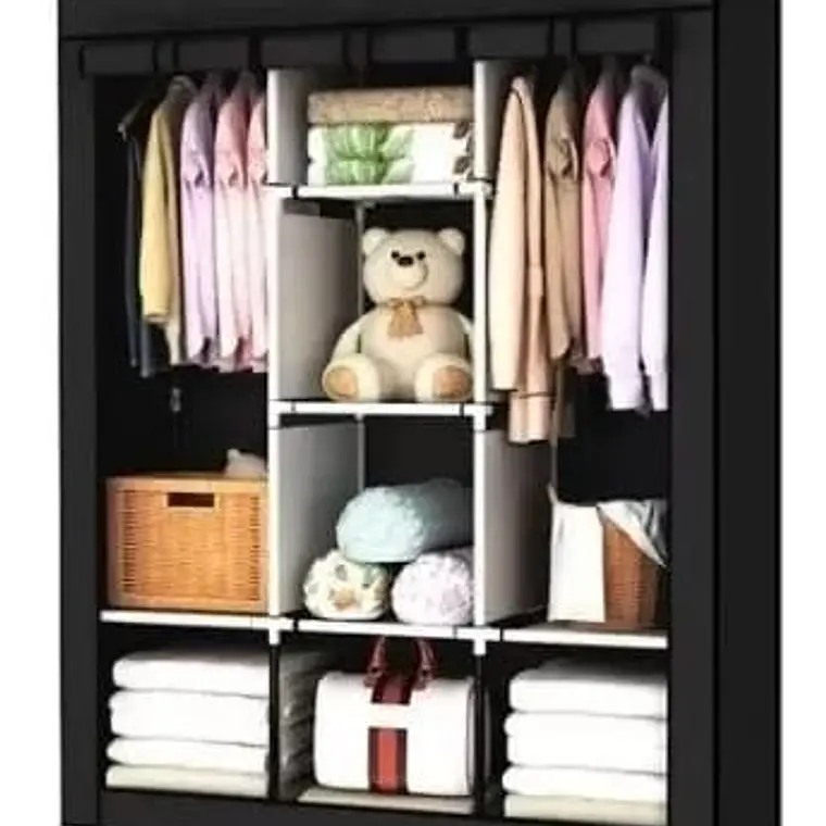 ORGANIZADOR ARMABLE PARA ROPA  PORTÁTIL MODELO#CLT 1