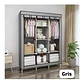 ORGANIZADOR ARMABLE PARA ROPA  PORTÁTIL MODELO#CLT - Miniatura 4