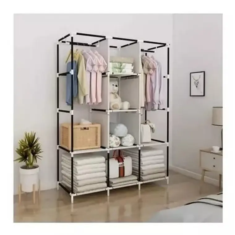 ORGANIZADOR ARMABLE PARA ROPA  PORTÁTIL MODELO#CLT 8
