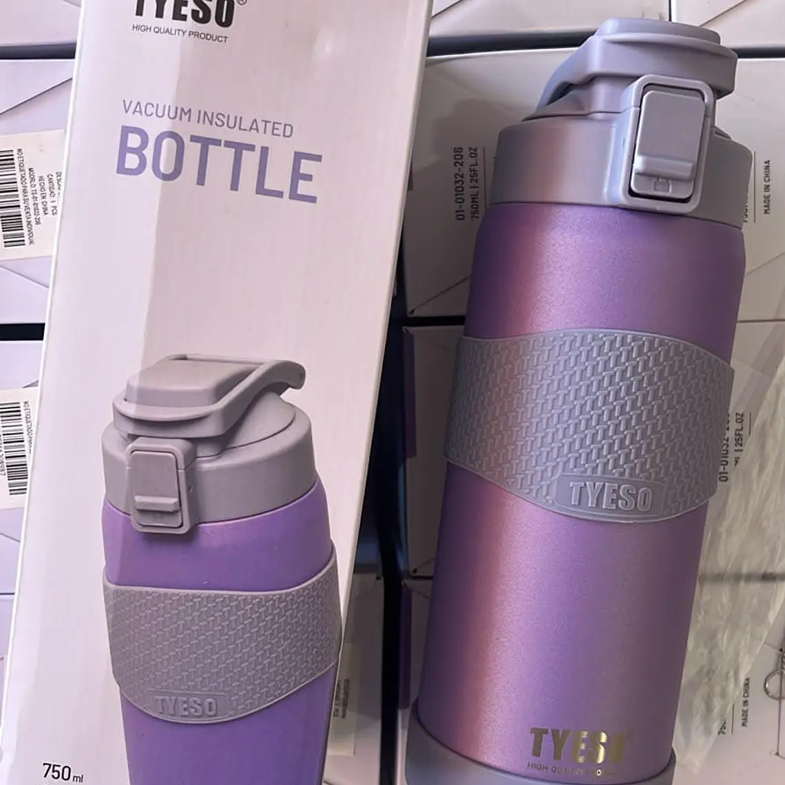 TERMO RÉPLICA TYESO DE 750ML MOD# TS-01-01032-206, 02, Y 03 12