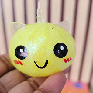 SQUISHY DUMPLING UNICORNIO (BRILLA EN LA OSCURIDAD) MOD# BZ-006