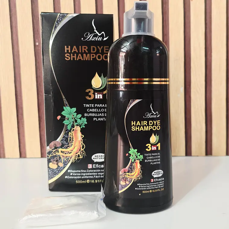 TINTE PARA CUBRIR CANAS (HAIR DYE) DE 500ML MOD# GRF0020X 3