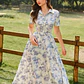 VESTIDO LARGO CASUAL CON FLORES TALLA G - Miniatura 3
