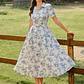 VESTIDO LARGO CASUAL CON FLORES TALLA G - Miniatura 6