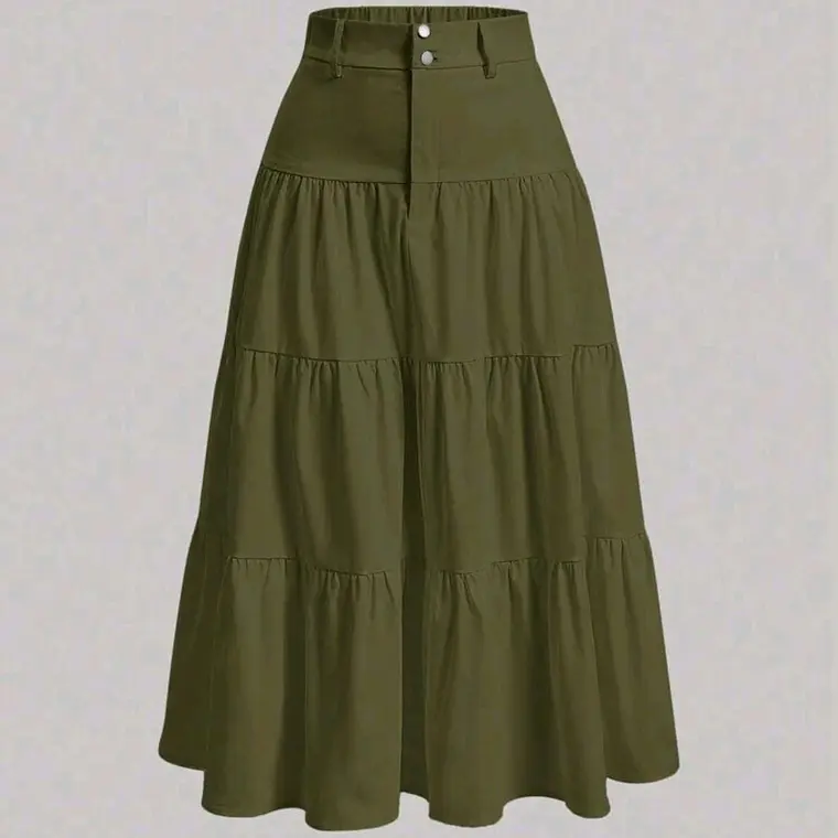 FALDA VERDE TALLA GRANDE 1