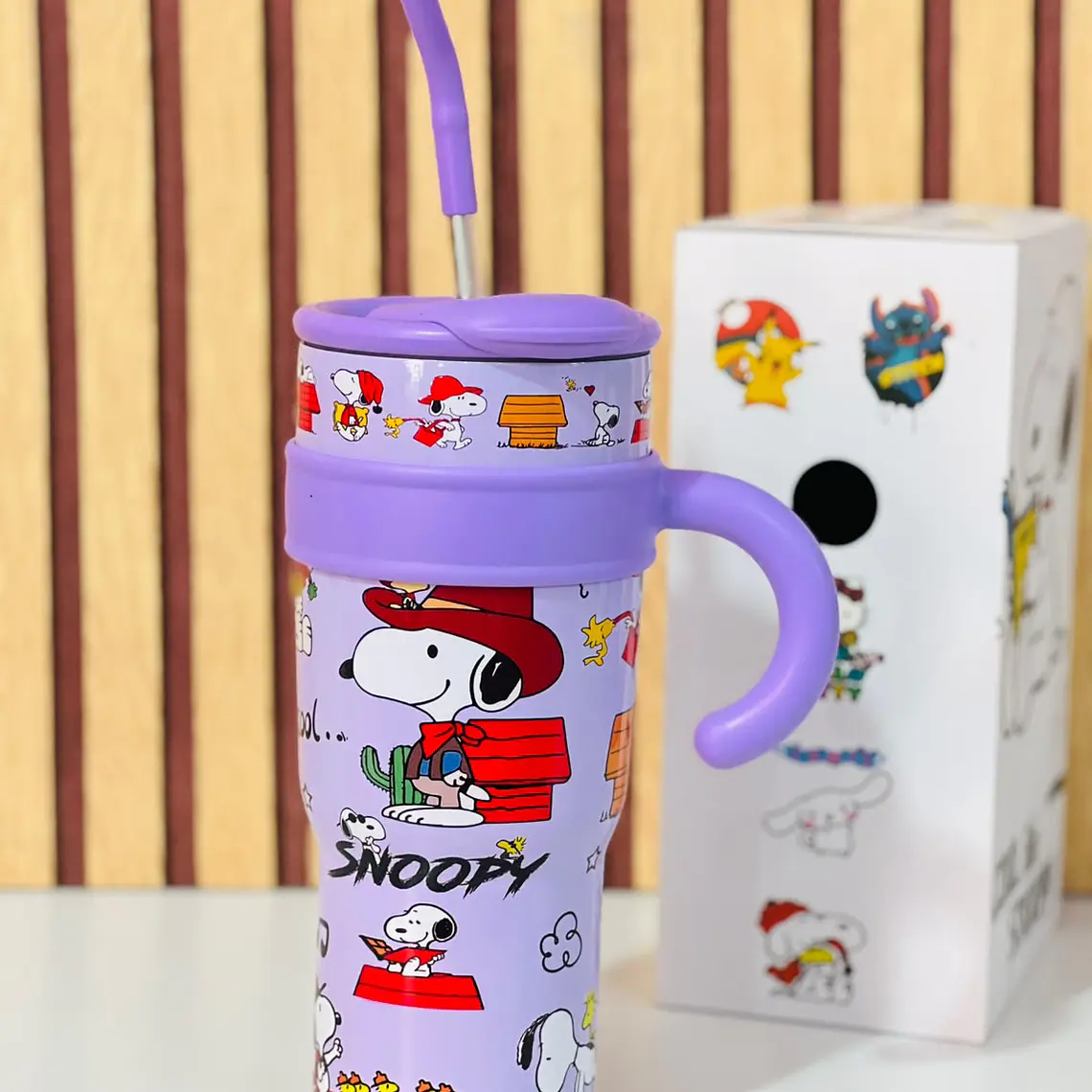 TERMO DE 1200ML CON ASA VARIOS PERSONAJES MOD# 26-TERMO-046 7