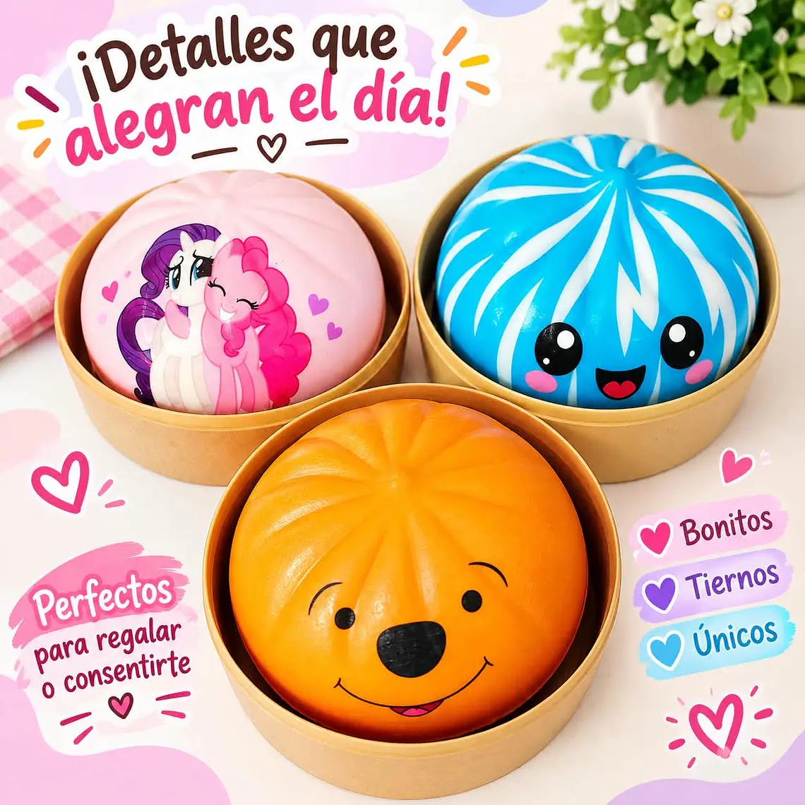 SQUISHY/ DUMPLING (PERSONAJES)  MOD# H4301 2