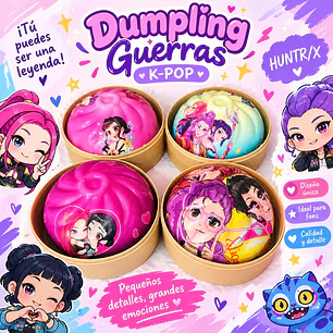 SQUISHY/ DUMPLING (GUERRERAS KPOP)  MOD# H4301