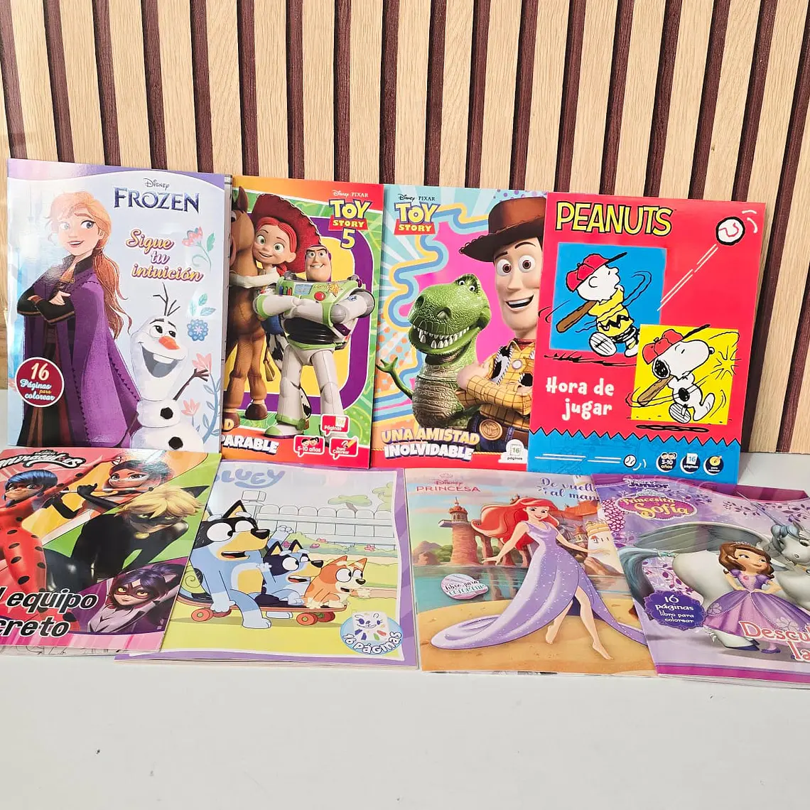 LIBRO CON 16 DIBUJOS PARA COLOREAR 2