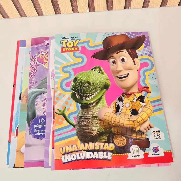 LIBRO CON 16 DIBUJOS PARA COLOREAR 3