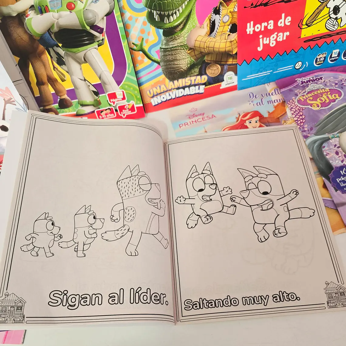 LIBRO CON 16 DIBUJOS PARA COLOREAR 4