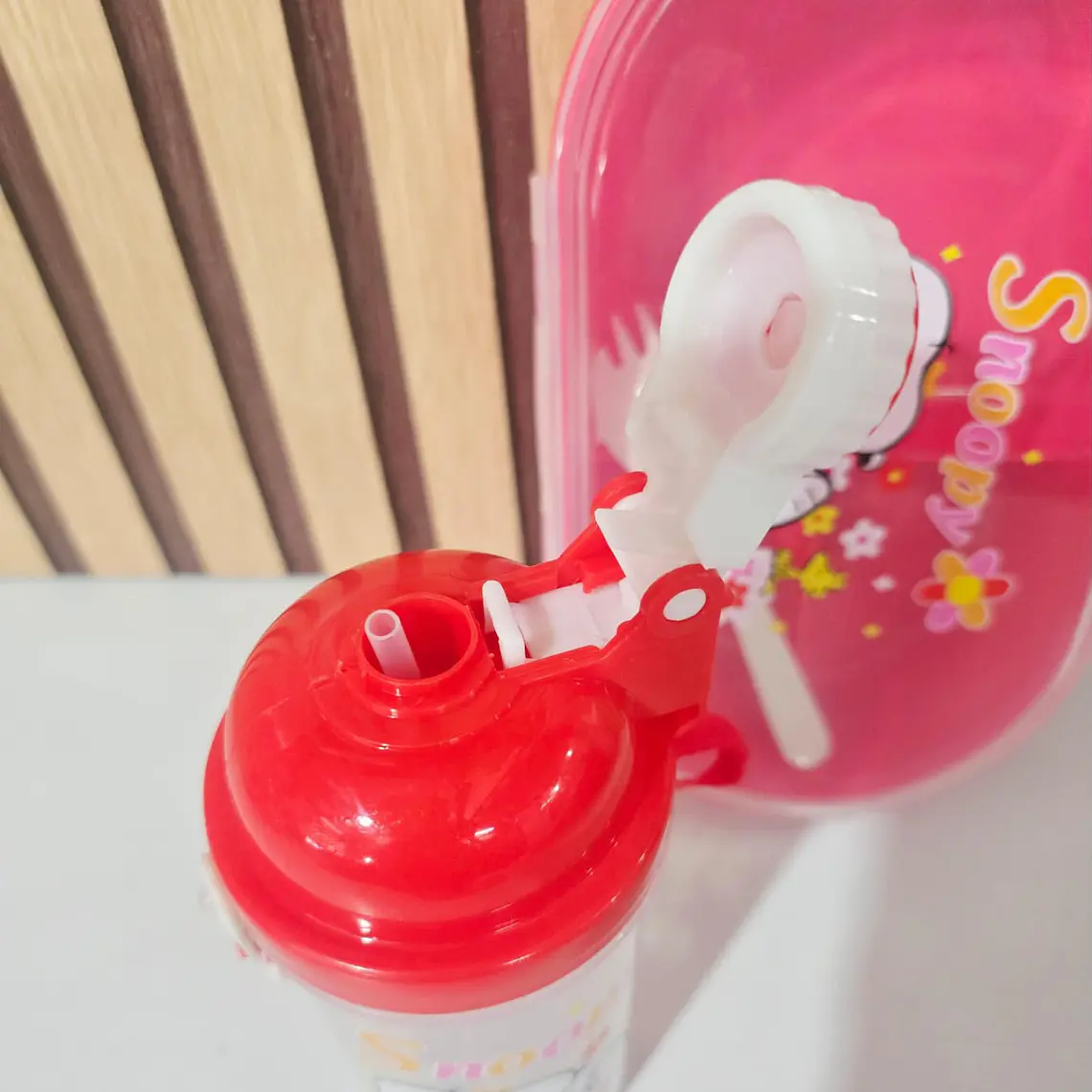 DÚO TUPPER & BOTELLA SNOOPY MODELO #26-FH-113 7