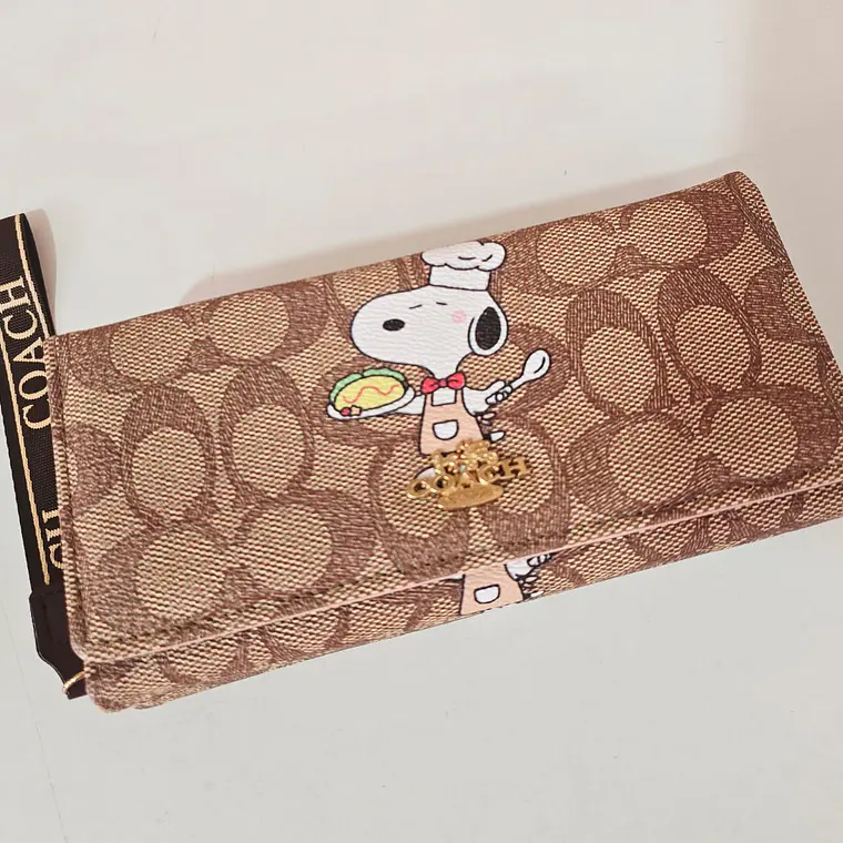 CARTERA/TARJETERO COACH (SNOOPY) MOD# WLW6-41 2