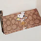 CARTERA/TARJETERO COACH (SNOOPY) MOD# WLW6-41 - Miniatura 2