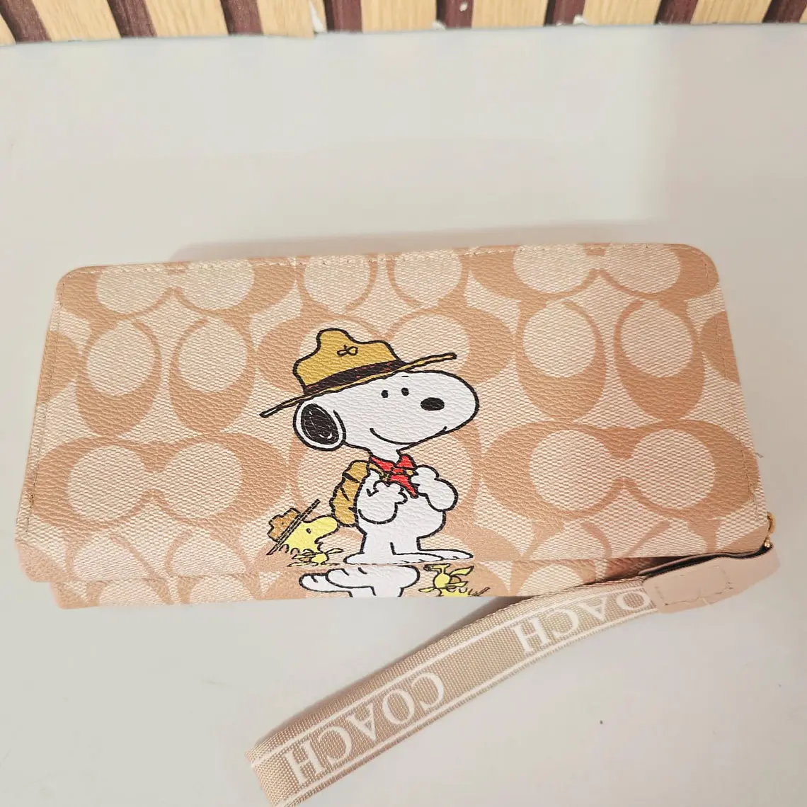 CARTERA/TARJETERO COACH (SNOOPY) MOD# WLW6-41 4