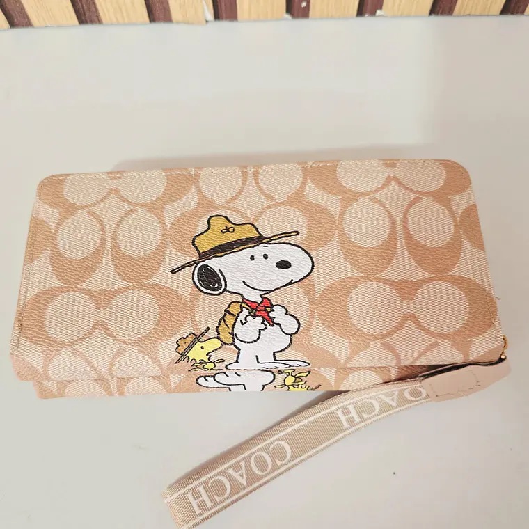 CARTERA/TARJETERO COACH (SNOOPY) MOD# WLW6-41 4