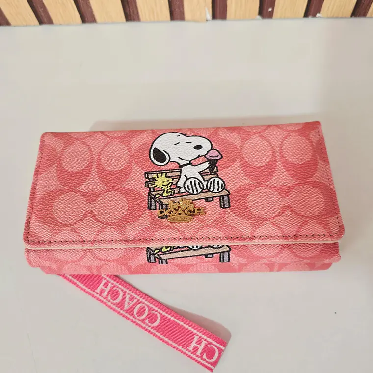 CARTERA/TARJETERO COACH (SNOOPY) MOD# WLW6-41 5