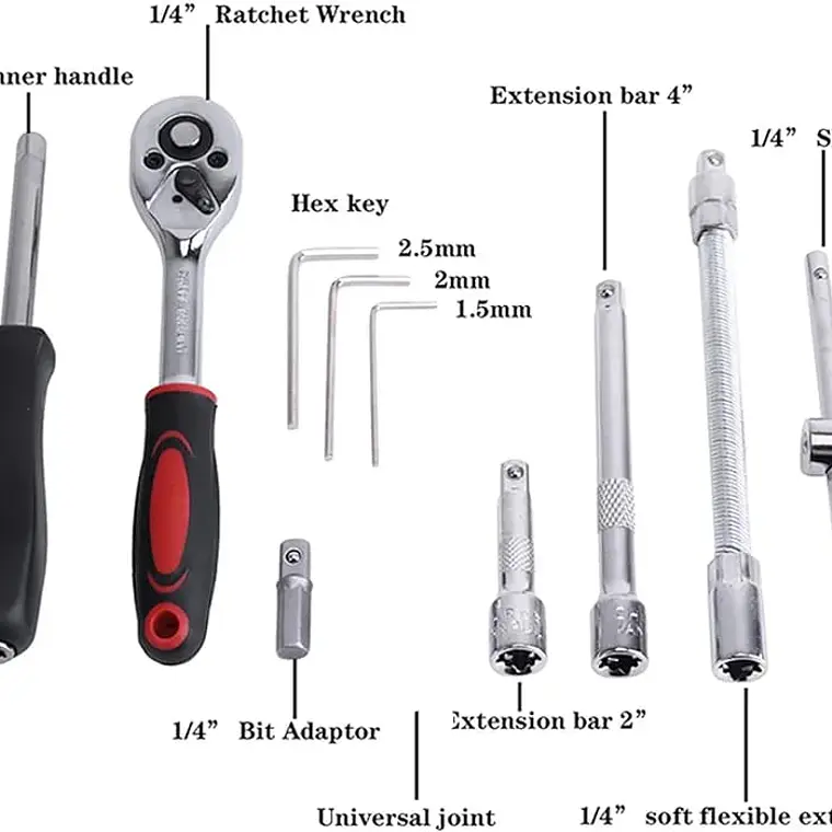 KIT DE HERRAMIENTAS DADOS MOD#HR  6