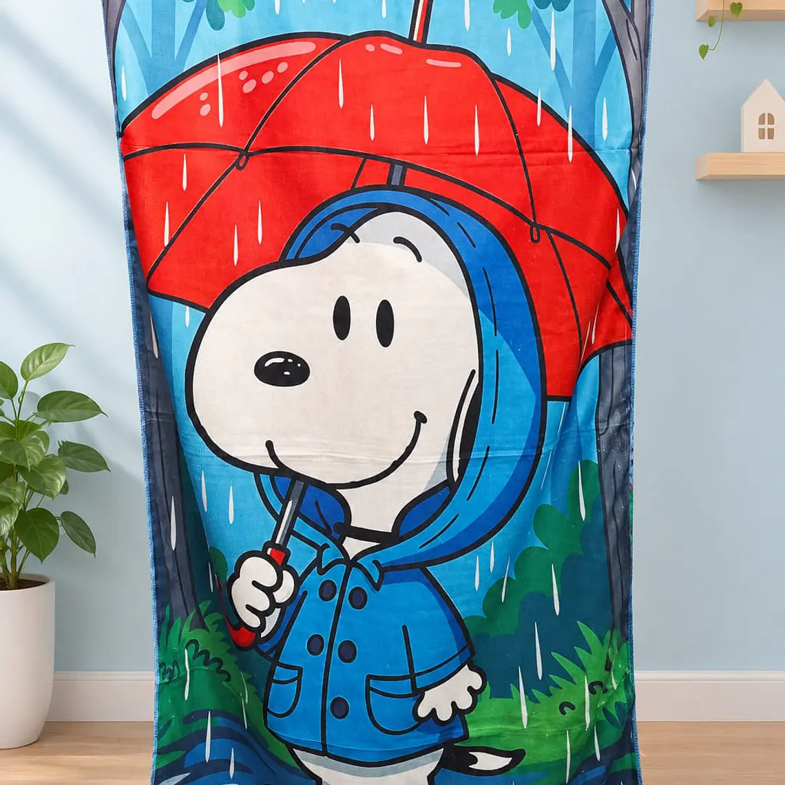 TOALLA INFANTIL SNOOPY 70cm x 138cm (AL AZAR) MOD #26-YJ-015 💲4️⃣9️⃣💲 6