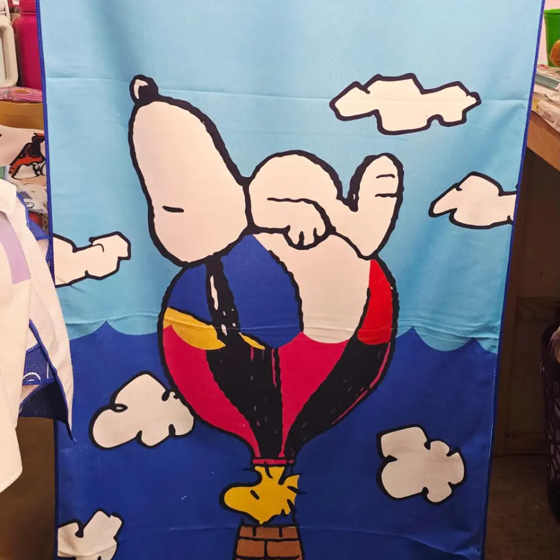 TOALLA INFANTIL SNOOPY 70cm x 138cm (AL AZAR) MOD #26-YJ-015 💲4️⃣9️⃣💲 7