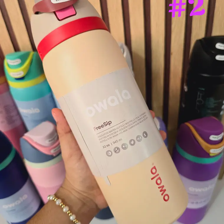 TERMO DE 945ML OWALA COLORES LISOS MOD# KE32 2