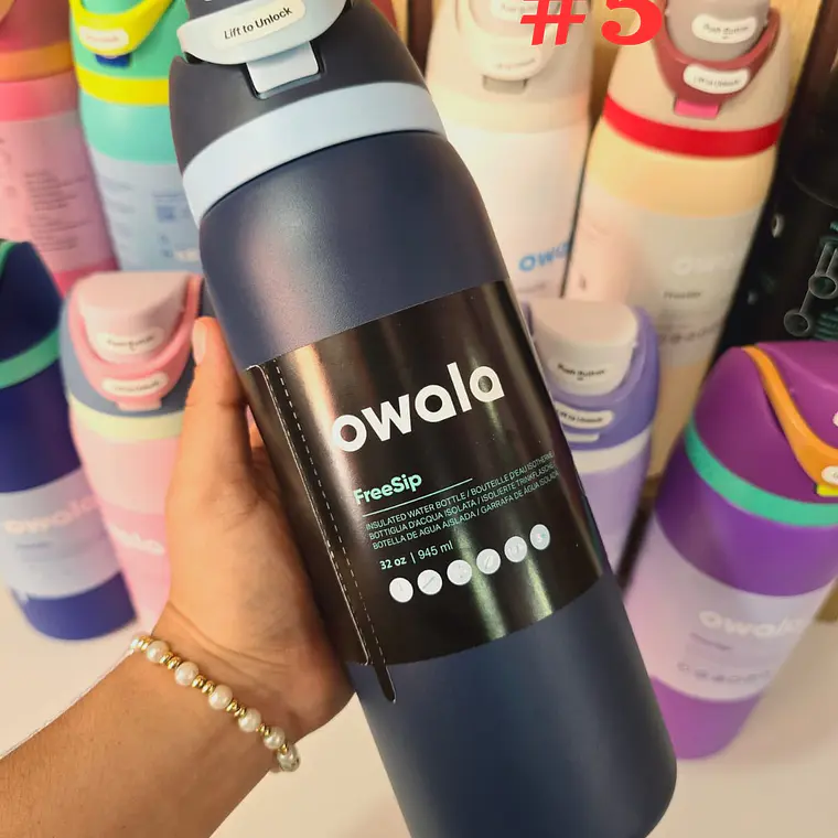 TERMO DE 945ML OWALA COLORES LISOS MOD# KE32 5