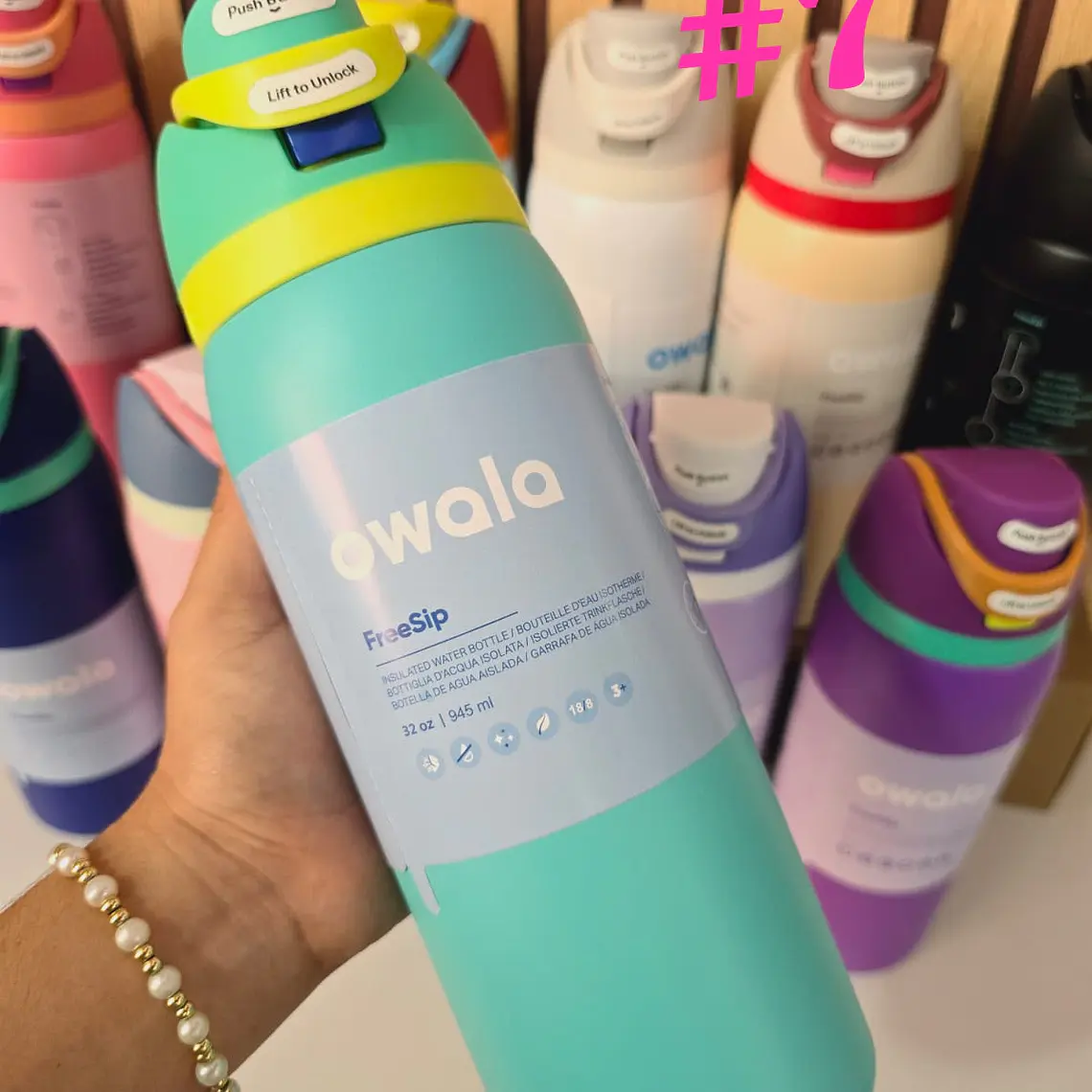 TERMO DE 945ML OWALA COLORES LISOS MOD# KE32 11