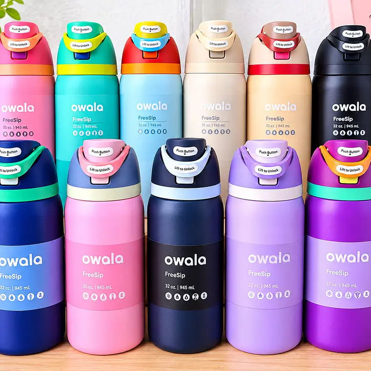 TERMO DE 945ML OWALA COLORES LISOS MOD# KE32 1