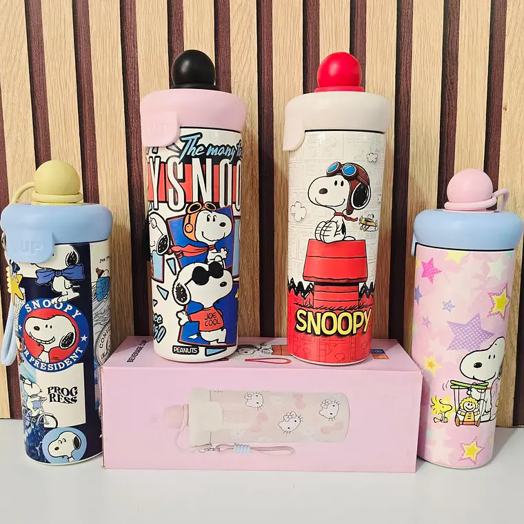 TERMO 600ML SNOOPY MODELO #26-termo-075 1