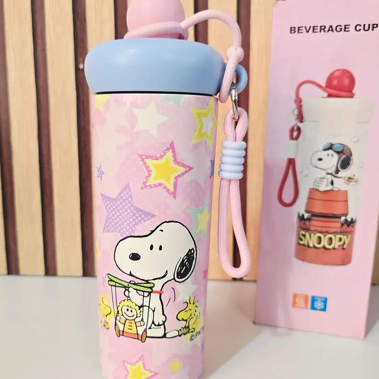 TERMO 600ML SNOOPY MODELO #26-termo-075 3