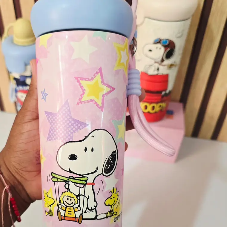 TERMO 600ML SNOOPY MODELO #26-termo-075 7